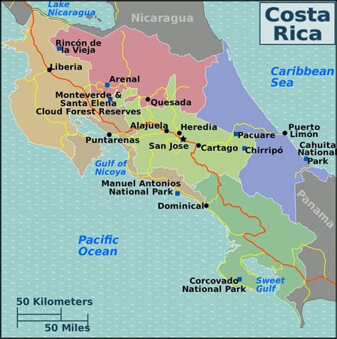où est costa rica